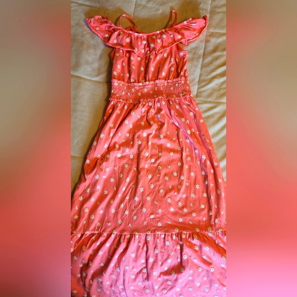 Cat & Jack Other - Girls' Peach Spring Dress, size 14/16